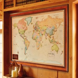 Vintage Map Custom Framing Shop Webster